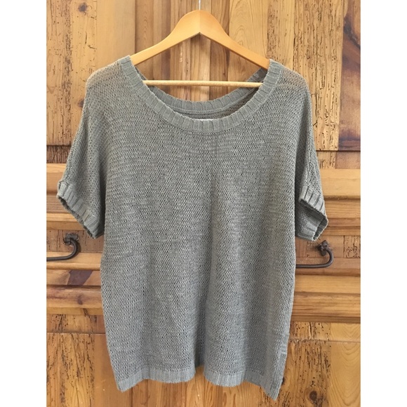 Old Navy Linen & Rayon Tan Top w/Leopard Tank NWT - Picture 1 of 8